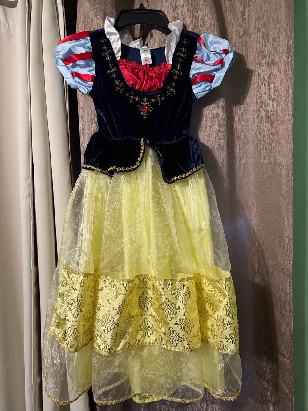 Little Adventures Snow White Princess Dress Up Costume Girls SZ Large Halloween